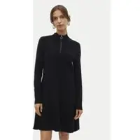 Vero Moda Strickkleid Nancy 10309303 Schwarz Loose Fit
