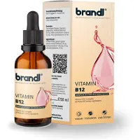 Brandl B12 Vitamin mit 3 Aktivformen | Tropfen 100 ml Flüssigkeit