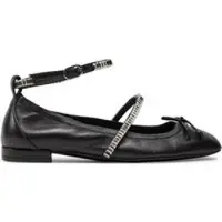 Stuart weitzman Ballerinas Stefannie Balet Flat SI443 Schwarz