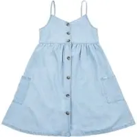 Lee Sommerkleid Strap Aline LEG5108 Himmelblau