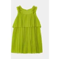 Mayoral Elegantes Kleid 3920 Grün Regular Fit