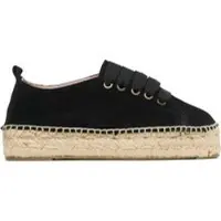 MANEBI' Espadrilles Lace-Up Espadrilles K 1.0 E0 Schwarz