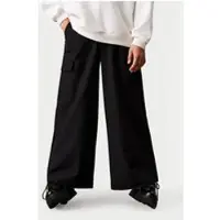 Calvin Klein Jeans Stoffhose IG0IG02616 Schwarz Relaxed Fit