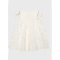 United Colors of Benetton Sommerkleid 4PWMAV009 Weiß Regular Fit