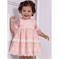 Abel & Lula Elegantes Kleid 5014 Rosa Regular Fit