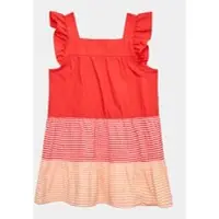 United Colors of Benetton Kleid für den Alltag 4EW7GV00U Rot Regular Fit