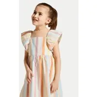 COCCODRILLO Sommerkleid WC4128301GPK Bunt Regular Fit