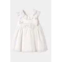 Abel & Lula Elegantes Kleid 5002 Écru Regular Fit