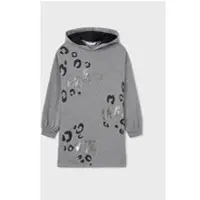 Mayoral Kleid für den Alltag 7.962 Grau Regular Fit
