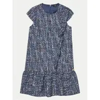 GUESS Kleid für den Alltag J4YK22 WGFZ0 Dunkelblau Regular Fit