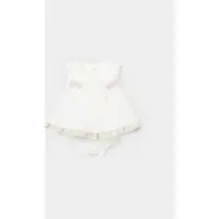 Mayoral Sommerkleid 1828 Écru Regular Fit