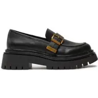 Twinset Slipper Mocassino 242TCP044 Schwarz