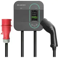 EM2GO Wallbox 11kW Home AC Solarladefähig RFID App-Steuerung Typ 2 6,5m IP65