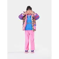Marc Jacobs Stoffhose W14333 Rosa Flare Fit