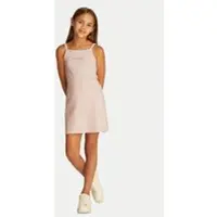 Calvin Klein Jeans Sommerkleid IG0IG02909 Rosa Slim Fit