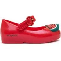 Melissa Ballerinas Mini Sweet Love Picnic Bb 36009 Rot