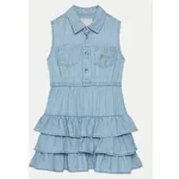 GUESS Jeanskleid K5RK19 D3X30 Blau Regular Fit