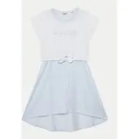 GUESS Kleid für den Alltag J5GK13 K6YW4 Weiß Regular Fit