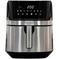 InnovaGoods Luftfritteuse Fryinn Pro 5500 Schwarz 1700 W 5,5 L Edelstahl