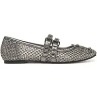 GUESS Ballerinas FLJKNN FAB02 Silberfarben
