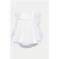 Abel & Lula Elegantes Kleid 5002 Weiß Regular Fit