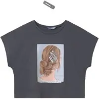 Mayoral T-Shirt 6021 Grau Relaxed Fit