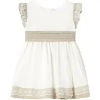 Mayoral Sommerkleid 1908 Écru Regular Fit