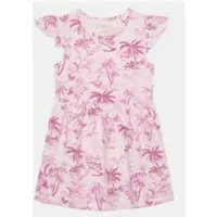 GUESS Sommerkleid K5GK14 K6YW4 Rosa Regular Fit