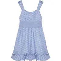 GUESS Kleid für den Alltag J5GK17 WH7K0 Blau Regular Fit