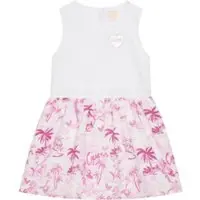 GUESS Kleid für den Alltag K5GK26 WH710 Weiß Regular Fit