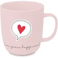 Paperproducts Design ppd Mug 2.0 400 ml love,peace,happiness