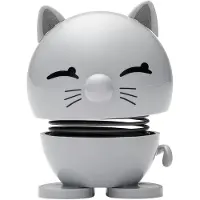 Hoptimist Cat 5,5 x 5,9 x 7,3 cm Light Grey