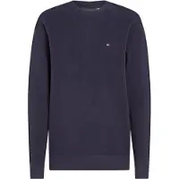 Tommy Hilfiger Essential Structure Sweater Navy Blue Größe: S | Pullover Outlet | Herren | Blau