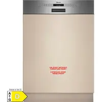 NEFF S145HTS01E, Halb integriert, Standardgröße (60 cm), Edelstahl, Tasten, 1,75 m, 1,65 m
