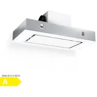 Klarstein Dunstabzugshaube, Leiser Dunstabzug, Dunstabzugshaube Unterbau, Dunstabzugshaube mit Filter, Dunstabzugshaube Einbau, Abzugshaube 90cm, 230W, 620 m³/h, Abluft/Umluft Dunstabzugshaube Weiß