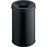 Durable Papierkorb Safe, selbstlöschend 30 L, schwarz