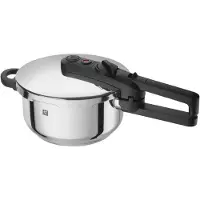 Zwilling EcoQuick II Schnellkochtopf/Dampfdrucktopf – Durchmesser 22 cm – 4 Liter – Für alle Herdarten, einschließlich Induktion – 18/10 Edelstahl