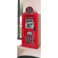 Vipack Kommode Tankstelle, Rot