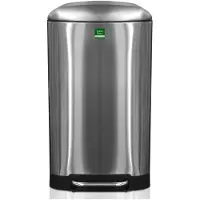 Floordirekt Mülleimer Cubo Edelstahl Farbe: Silber
