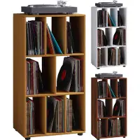 VCM Standregal "Schallplattenregal Raumteiler LP Schaltino", weiß, B:60cm T:40cm, Regale, Standregal