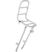 Volare Gepäckträger Weiß für Fahrrad 26 Zoll - Stilvoll und Praktisch