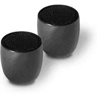 Fontastic 262708 - Bluetooth Lautsprecher Paar, 2x 5 W, schwarz