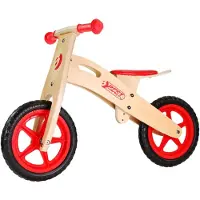 Best Sporting , Holz Laufrad, rot, 31108 1 St