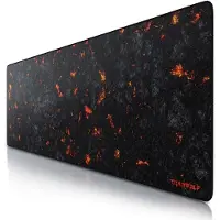 Titanwolf Gaming Mauspad, XXXL Speed Mousepad 1200 x 400 mm, Geschwindigkeit & Präzision, Lava