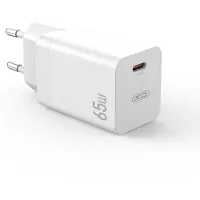 XO Wandladegerät Handyladegerät 65W GaN Quick Charger Schnellladegerät Weiß ohne Kabel