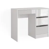 Vicco Schminktisch Sherry Weiß 90 cm ohne Spiegel, Model 38798