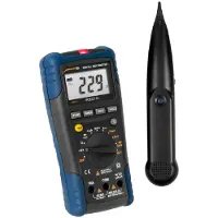 Pce LAN Tester -LT 12 Amperemeter kontaktlose Spannungserkennung Messgerät