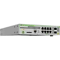 Allied Telesis AT-GS970M/10PS-50, Managed, L3, Gigabit Ethernet (10/100/1000), Power over Ethernet (PoE), Rack-Einbau, 1U
