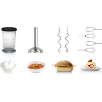 Bosch MFQ4885DE, Handmixer, Schwarz, Chrom, 1,4 m, Edelstahl, 575 W, 220-240 V