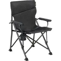 Uquip - Faltbarer Campingstuhl - Roxy Chair - schwarz